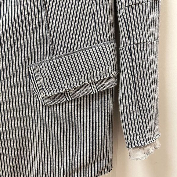 Vintage 90’s Marithe Francois Girbaud Striped Blazer - Picture 6 of 11